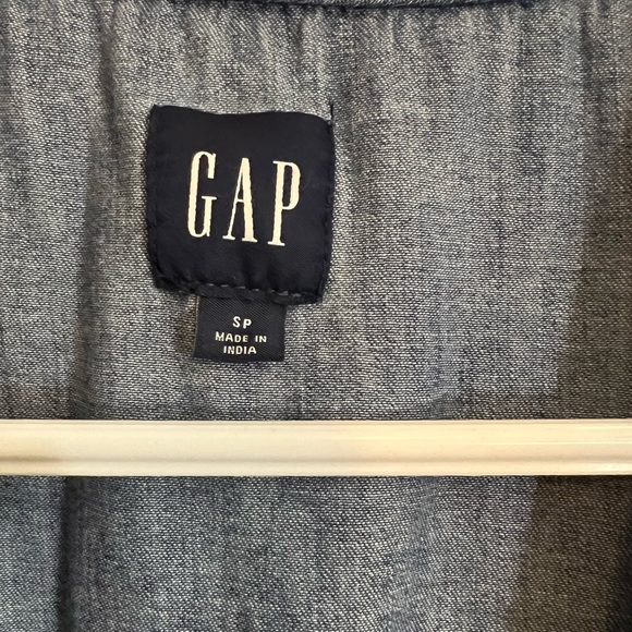 Gap Denim Wrap Dress 100% organic cotton - Picture 5 of 7